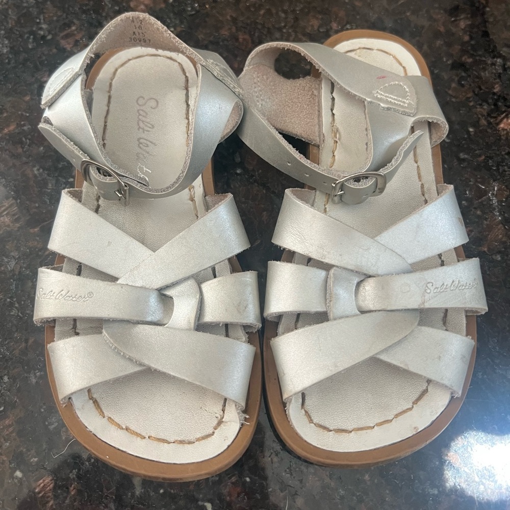 Salt water sandals